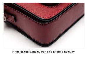 Bolsa de Couro Legítimo Trieste # WB006.1820