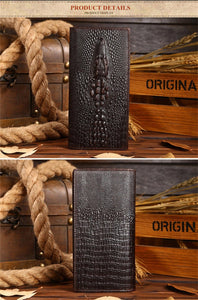 Carteira de Couro Legítimo Alligator # CO8850.3040