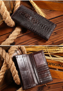Carteira de Couro Legítimo Alligator # CO8850.3040