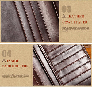 Carteira de Couro Legítimo Alligator # CO8850.3040