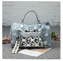 Carregar imagem no visualizador da galeria, Bolsa Jeans Fernanda # CYP0310.2125