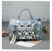 Carregar imagem no visualizador da galeria, Bolsa Jeans Fernanda # CYP0310.2125