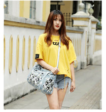 Carregar imagem no visualizador da galeria, Bolsa Jeans Fernanda # CYP0310.2125