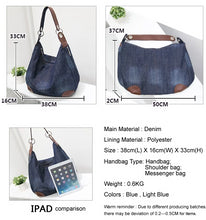 Carregar imagem no visualizador da galeria, Bolsa Jeans Catarina # CYP0160.2226