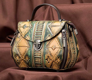 Bolsa Messenger de Couro Legítimo # 86250.1723