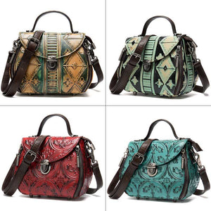 Bolsa Messenger de Couro Legítimo # 86250.1723