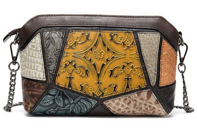 Bolsa Messenger de Couro Legítimo # 86248.2226