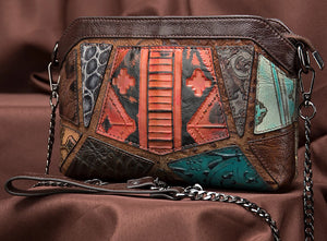 Bolsa Messenger de Couro Legítimo # 86248.2226