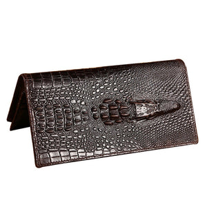 Carteira de Couro Legítimo Alligator # CO8850.3040