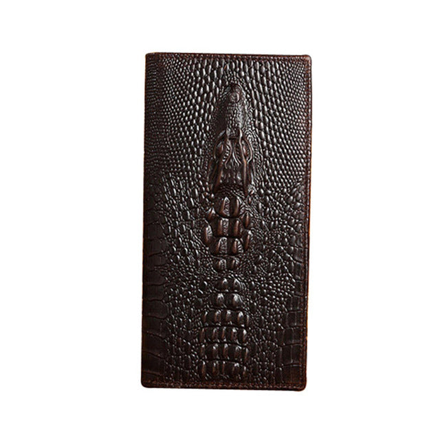 Carteira de Couro Legítimo Alligator # CO8850.3040