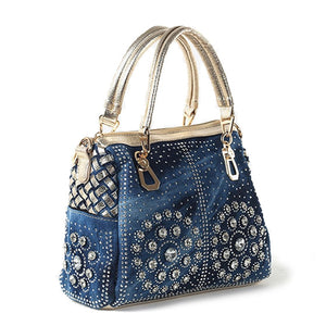 Bolsa Jeans Crystal Diamond Luxury # CYP0362.2326