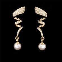 Carregar imagem no visualizador da galeria, Colar e Brincos Crystal Elegant # F397.7595