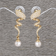 Carregar imagem no visualizador da galeria, Colar e Brincos Crystal Elegant # F397.7595