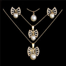 Carregar imagem no visualizador da galeria, Colar e Brincos Crystal Elegant # F397.7595