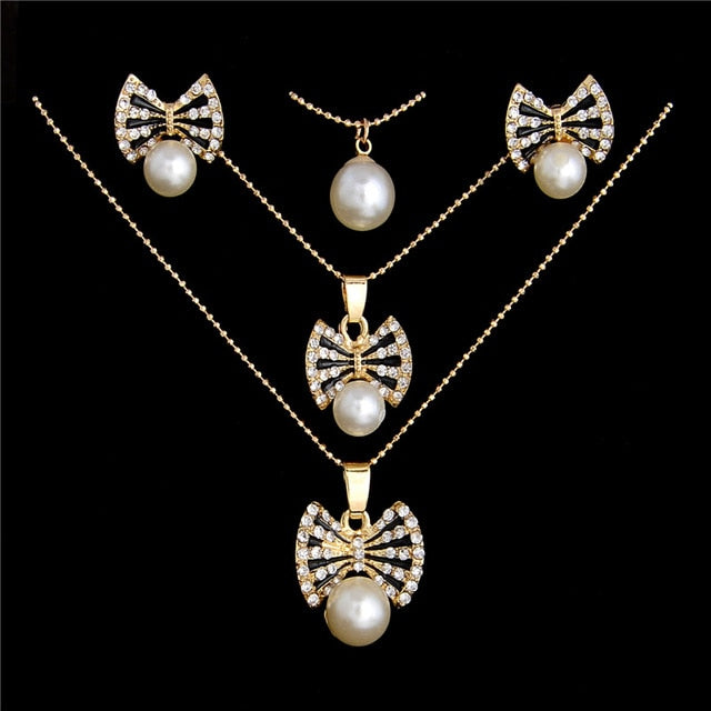 Colar e Brincos Crystal Elegant # F397.7595