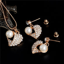 Carregar imagem no visualizador da galeria, Colar e Brincos Crystal Elegant # F397.7595