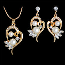 Carregar imagem no visualizador da galeria, Colar e Brincos Crystal Elegant # F397.7595