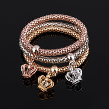 Carregar imagem no visualizador da galeria, Bracelete Siver and Gold Mix # SL562.6585