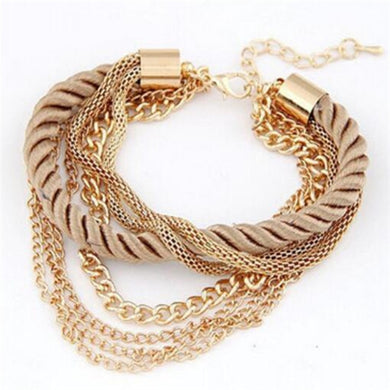 Pulseira Exaggerated Gold # SL010A.6575