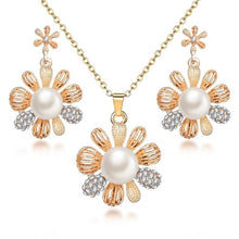 Carregar imagem no visualizador da galeria, Colar e Brincos Crystal Elegant # F397.7595