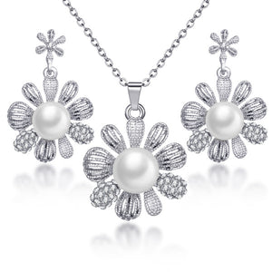 Colar e Brincos Crystal Elegant # F397.7595