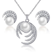 Carregar imagem no visualizador da galeria, Colar e Brincos Crystal Elegant # F397.7595