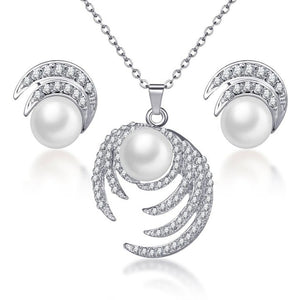 Colar e Brincos Crystal Elegant # F397.7595