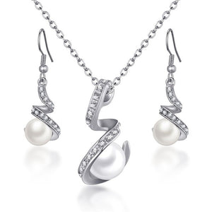Colar e Brincos Crystal Elegant # F397.7595