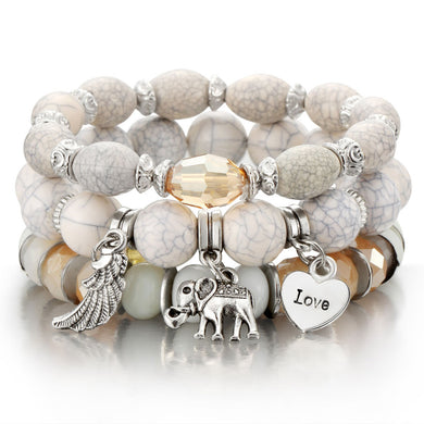 Bracelete de Três peças Diversidade #  XB3211.7080