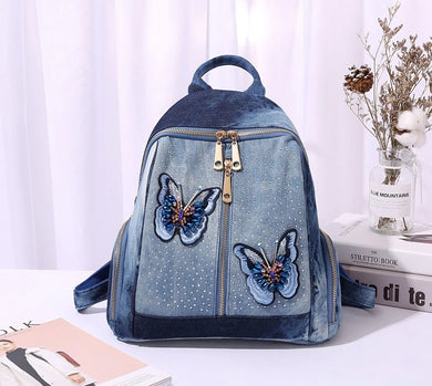 Mochila Jeans As Borboletas # CYP0248.2326