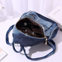 Carregar imagem no visualizador da galeria, Mochila Jeans As Borboletas # CYP0248.2326