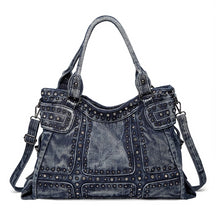 Carregar imagem no visualizador da galeria, Bolsa Jeans Vintage Marília # CYP0070.2125
