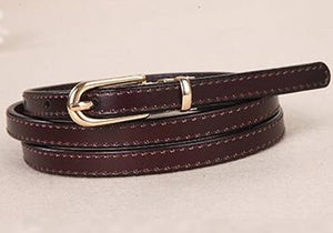 Cinto Feminino de Couro Legítimo # LB075.4045