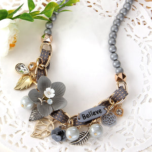 Colar Flor de Orquídea # IL7877.6080