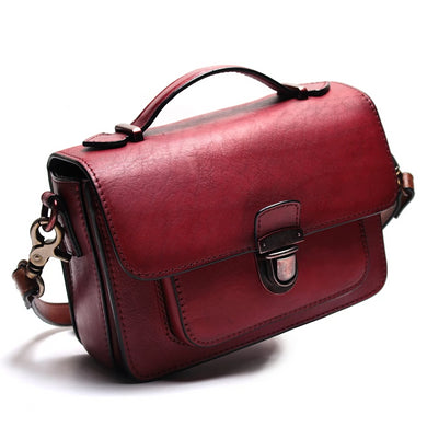 Bolsa de Couro Legítimo Trieste # WB006.1820