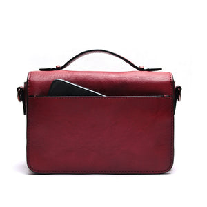 Bolsa de Couro Legítimo Trieste # WB006.1820