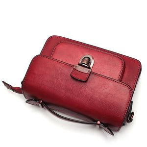 Bolsa de Couro Legítimo Trieste # WB006.1820