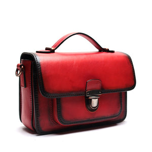 Bolsa de Couro Legítimo Trieste # WB006.1820