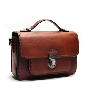 Bolsa de Couro Legítimo Trieste # WB006.1820
