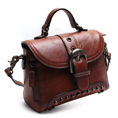 Bolsa de Couro Legítimo Bolonha # WB008.1820