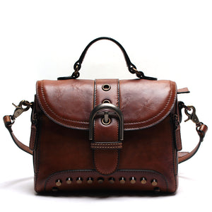Bolsa de Couro Legítimo Bolonha # WB008.1820