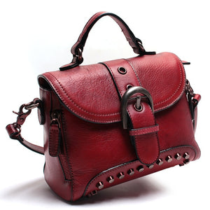Bolsa de Couro Legítimo Bolonha # WB008.1820