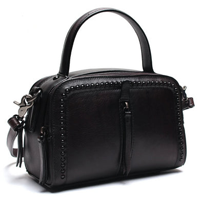 Bolsa de Couro Legítimo Turim # WB007.1720
