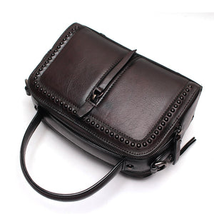 Bolsa de Couro Legítimo Turim # WB007.1720