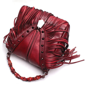 Bolsa de Couro Legítimo Verona # WB009.1821
